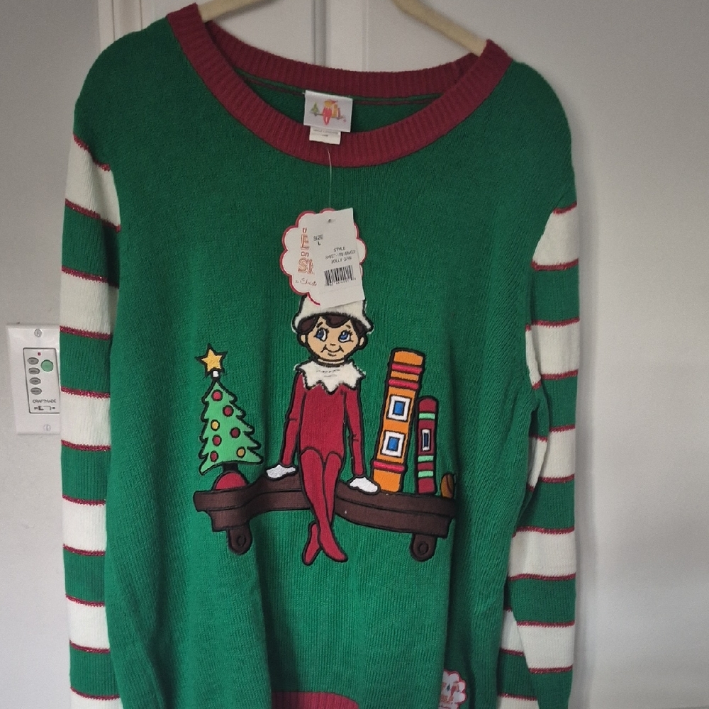 Elf on the Shelf Women's Holiday Sweater